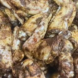 Jerk Smoked Wings  	